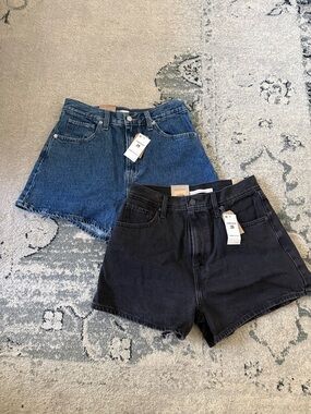 Bundle! 2 High Waisted Mom Shorts NWT Levi’s